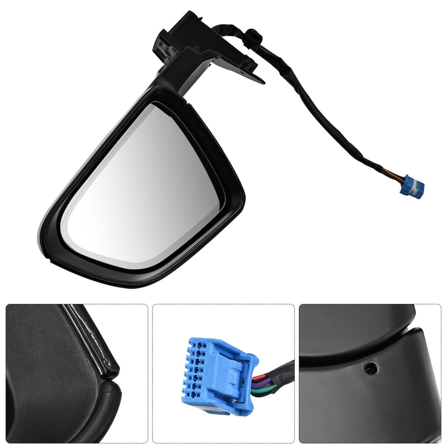 1PCS Right Passenger Side Mirror With housing For Tesla Model 3 M3 2021-2025