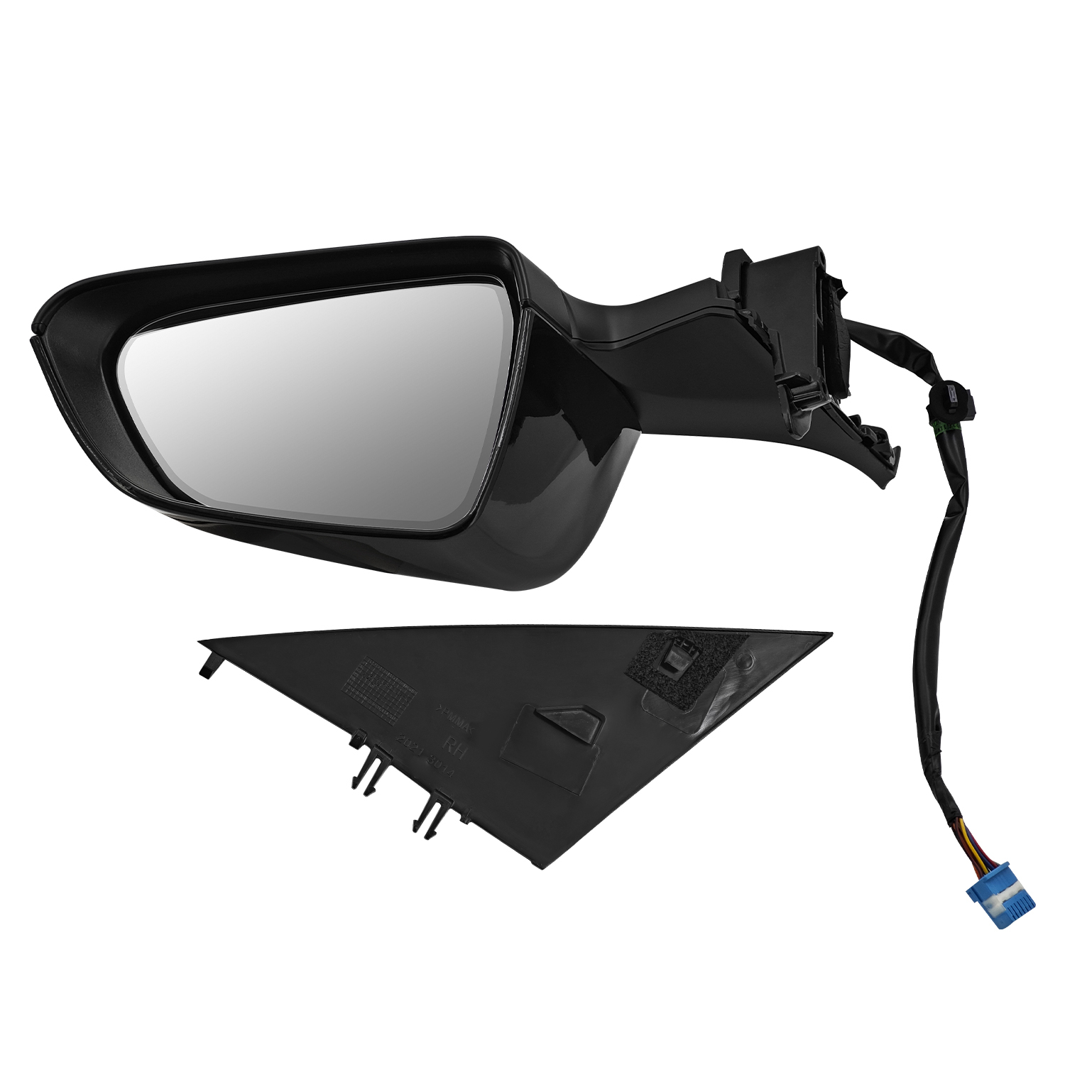 1PCS Right Passenger Side Mirror With housing For Tesla Model 3 M3 2021-2025