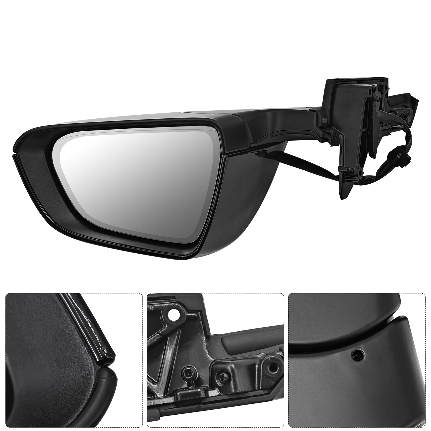 1PCS Right Passenger Side Mirror With housing For Tesla Model 3 M3 2021-2025