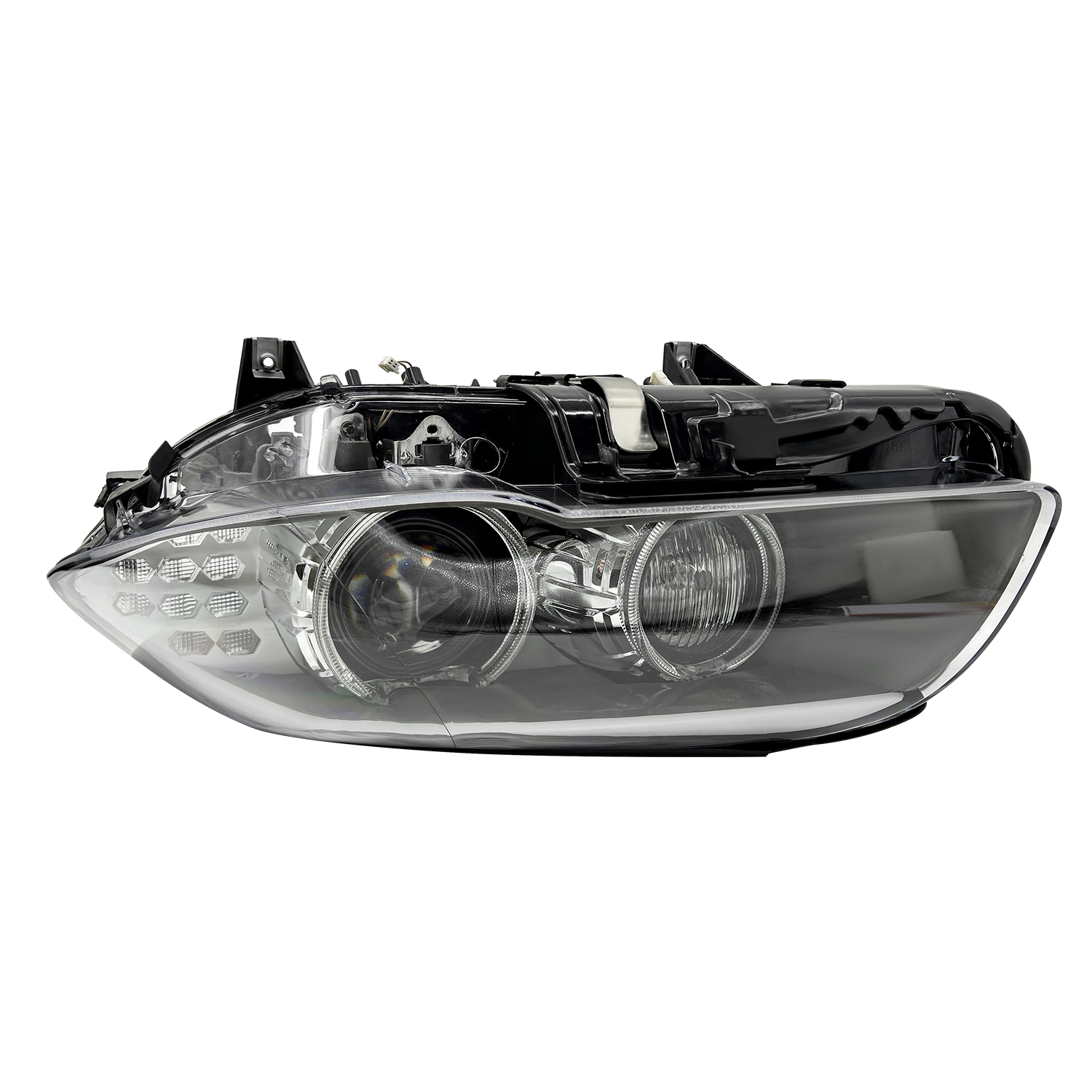 HID Xenon Headlight Assembly Adaptive AFS, Fits for BMW 5-Series 535i 528i 550i M5 ActiveHybrid 5 F10 F18 2011-2013, W/TMS Control Module/Xenon Ballast/Bulb (Left Driver Side)
