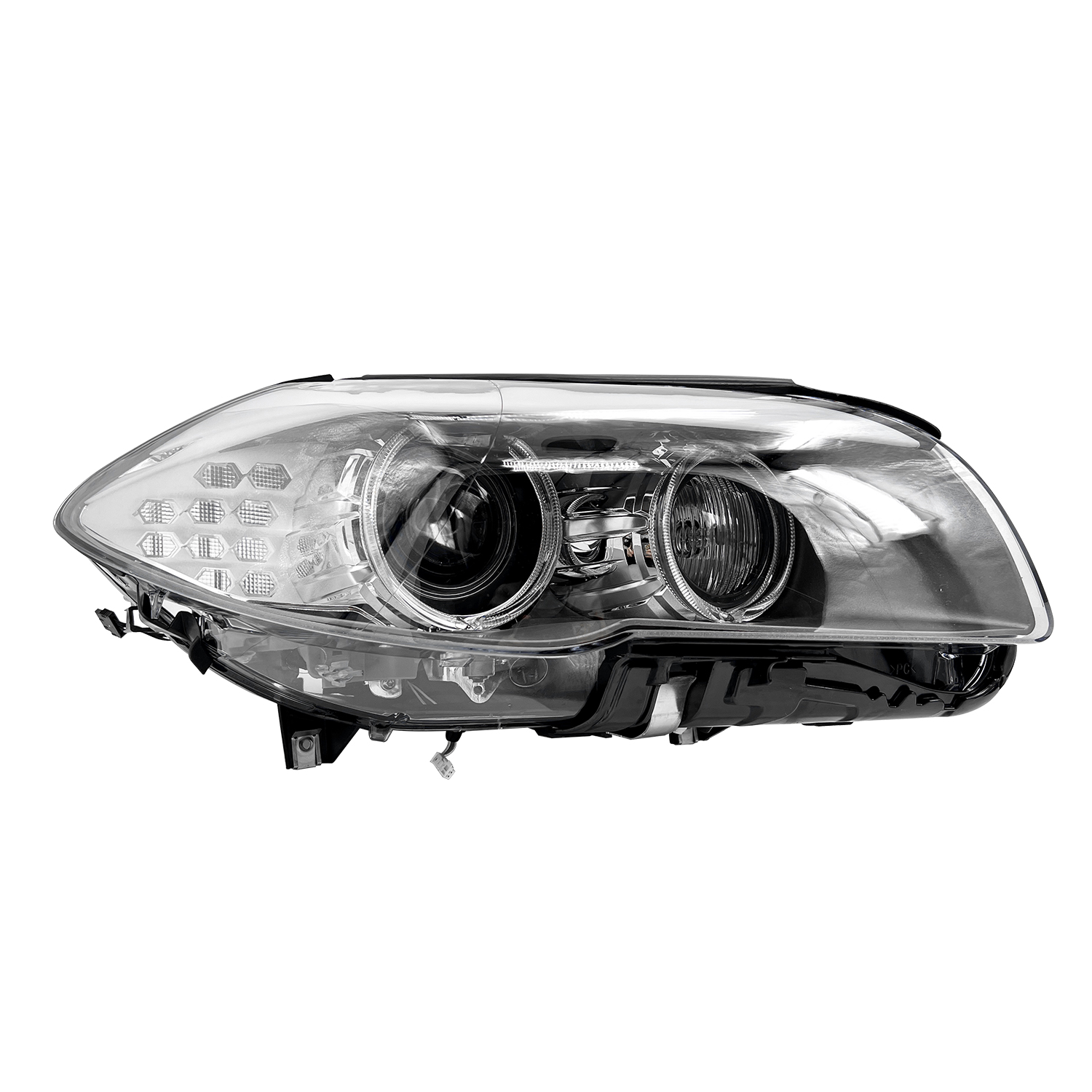 HID Xenon Headlight Assembly, Fits for BMW 5-Series 535i 528i 550i F10 F18 2011-2013,W/O TMS Control Module (Right Passenger sSide)