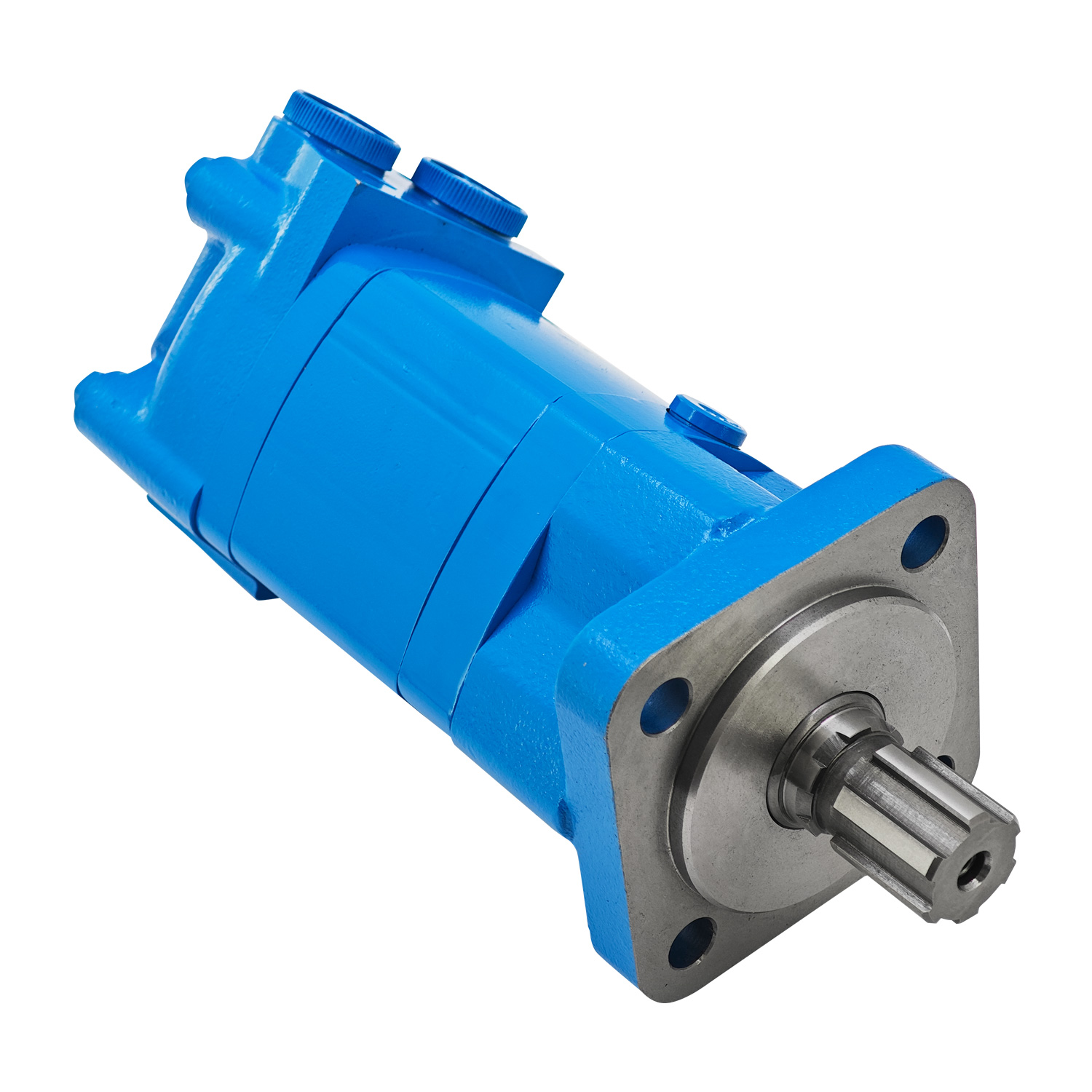 BM5-400 Hydraulic Orbital Motor for AGT ECSSTR072 Skid Steer Rotary Tiller Slow Speed High Torque Oil Motor 4-Hole