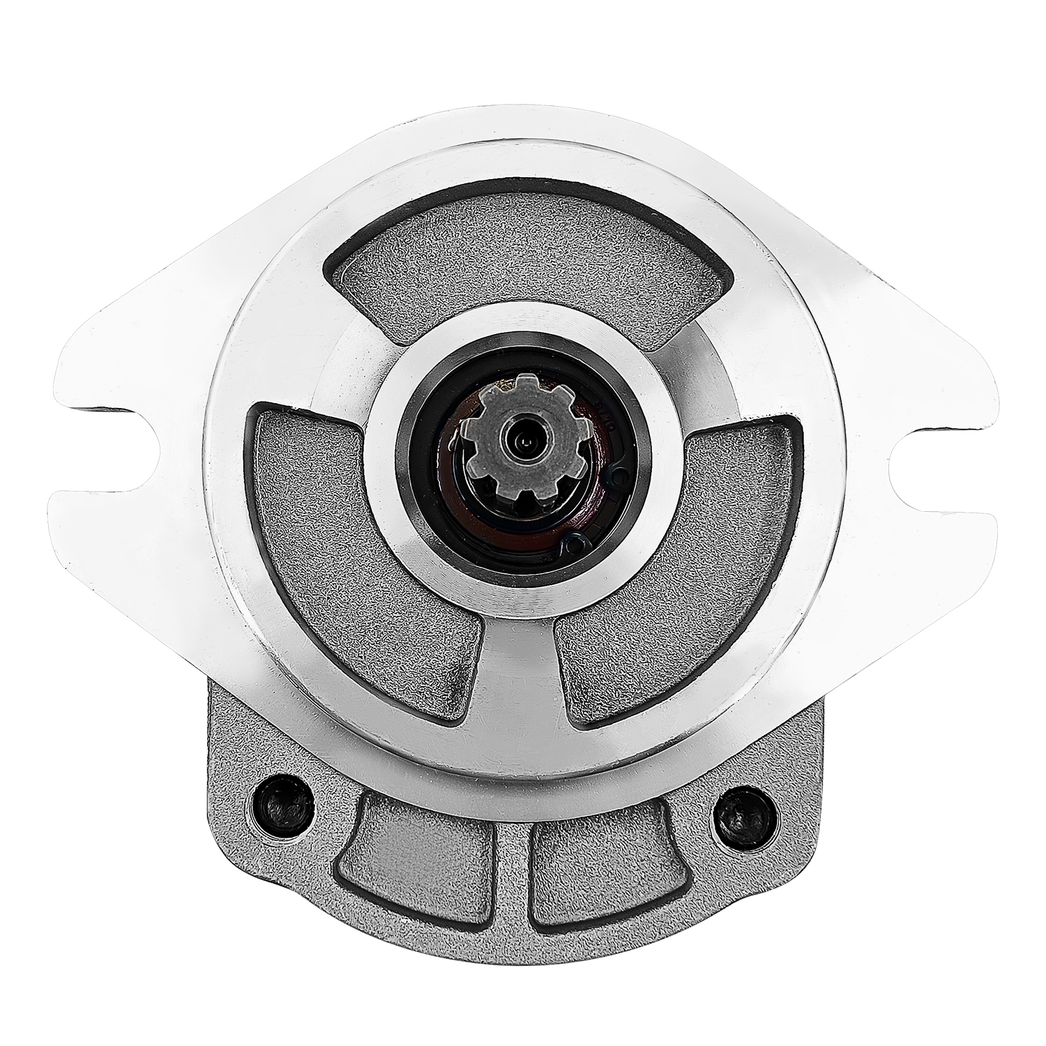 Single Acting Hydraulic Gear Pump for AGT H12 and More 1-ton Mini Excavators Digger 700RPM-4000RPM 9 Tooth 20 MPa-25 MPa Inlet G3/4 Outlet G1/2