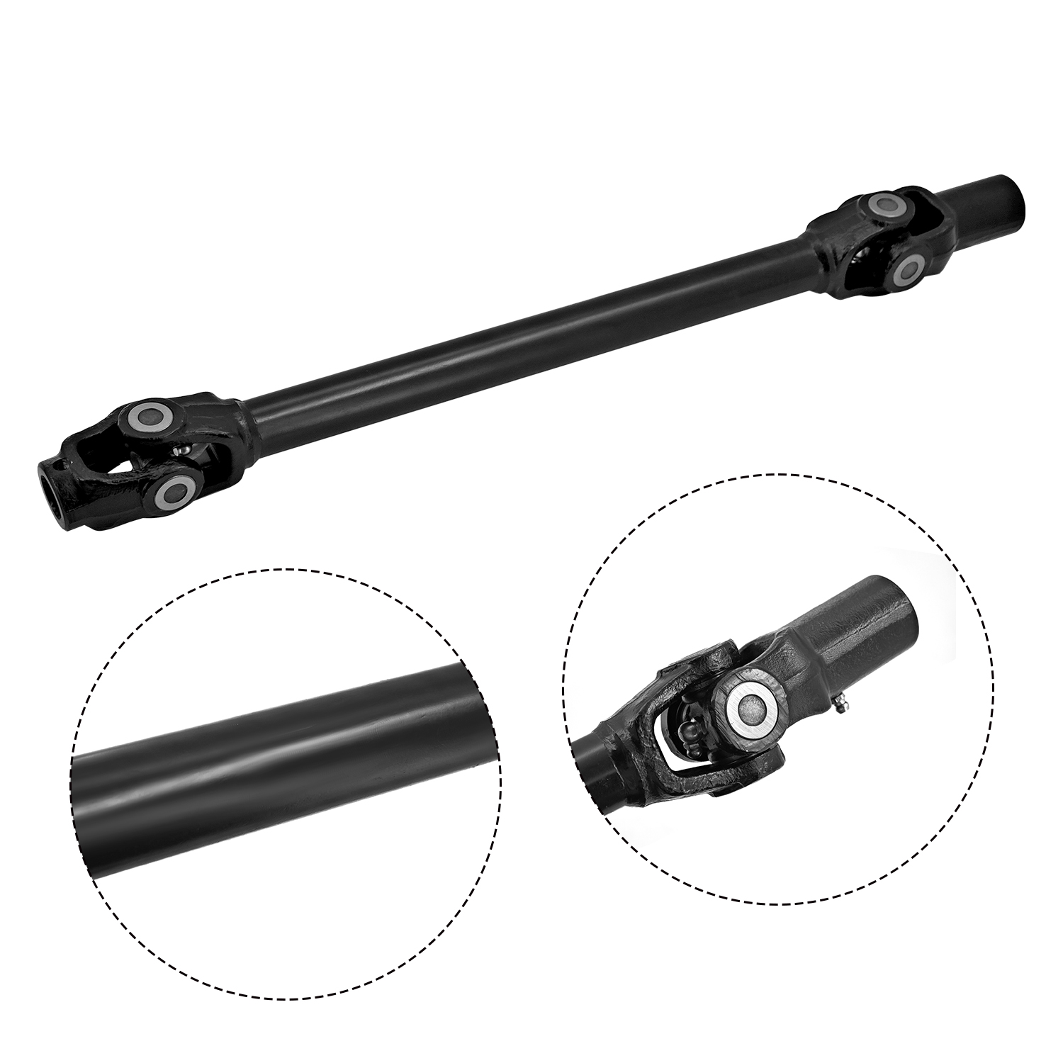 Front Prop Drive Shaft Assembly w/Universal Joint for Polaris Sportsman 400 HO 450 HO 500 HO 570 EPS 570 SP 570 800 ETX 2011-2025