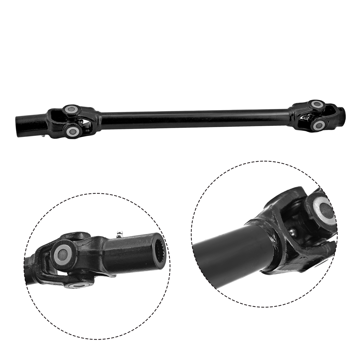 Front Prop Drive Shaft Assembly w/Universal Joint for Polaris Sportsman 400 HO 450 HO 500 HO 570 EPS 570 SP 570 800 ETX 2011-2025