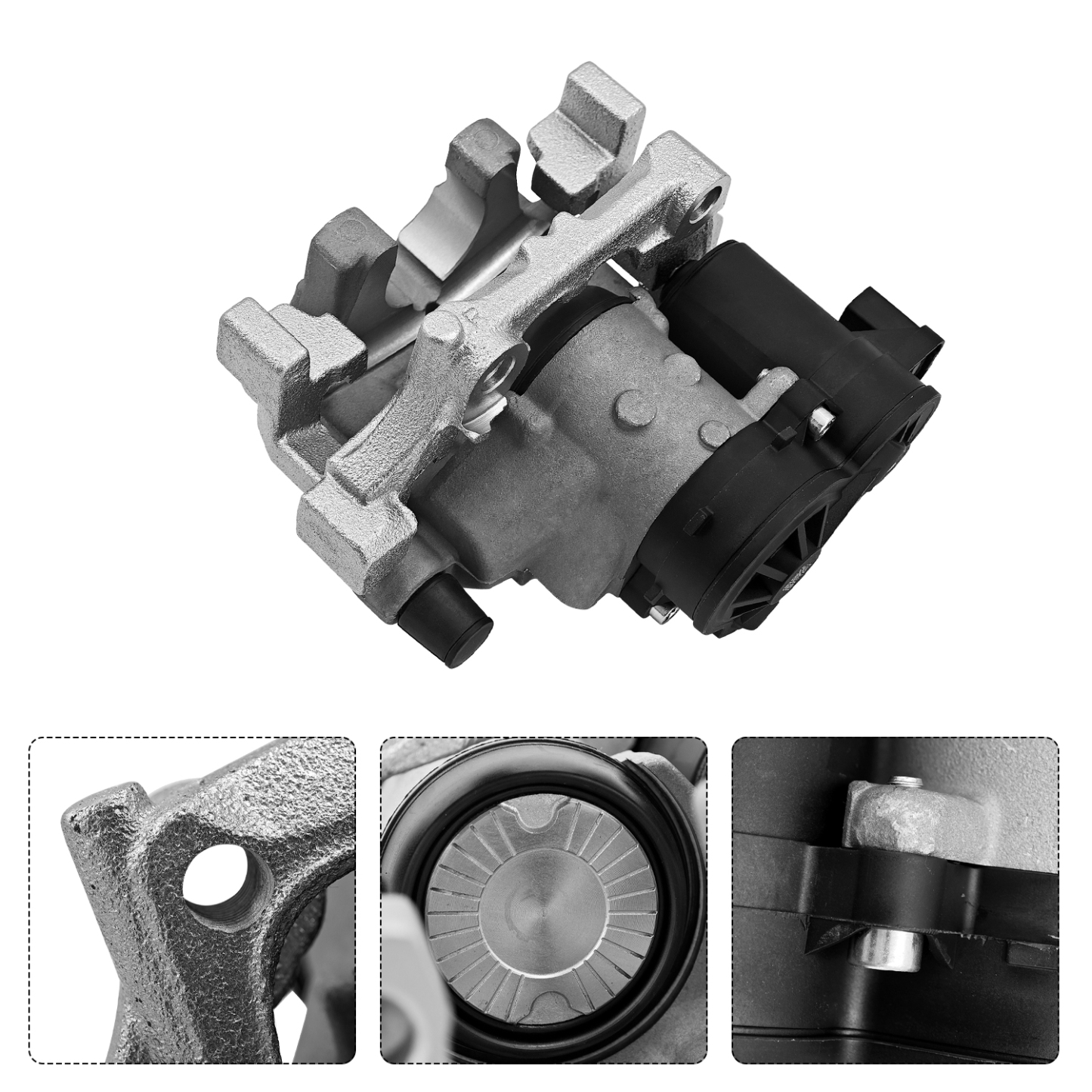 Left Rear Brake Caliper Assembly w/Bracket Fit for Mercedes-Benz 2015-2023 C300 C350e 2.0L C43 AMG 3.0L C63 AMG S 4.0L