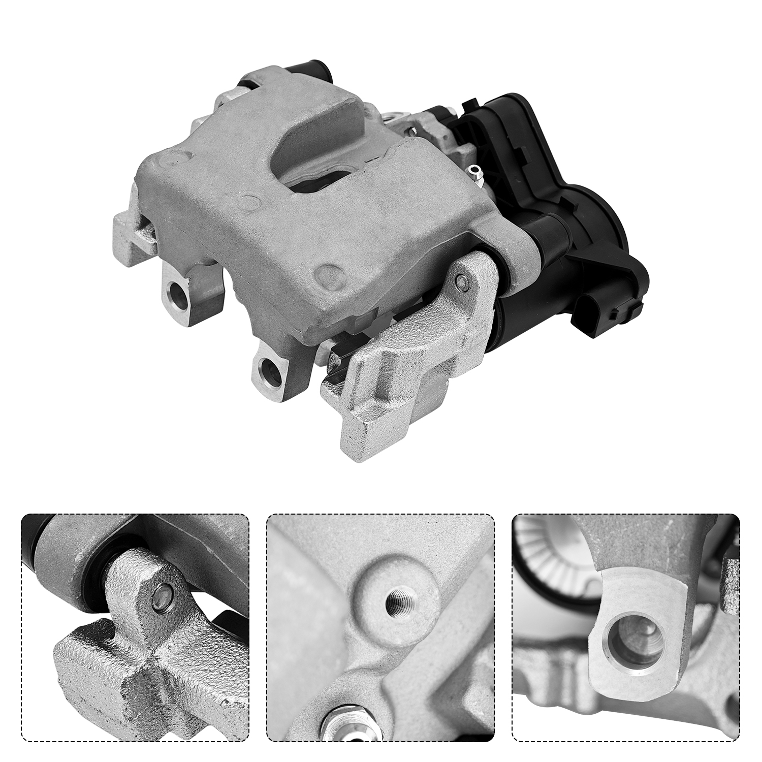 Right Rear Brake Caliper Assembly w/Bracket Fit for Mercedes-Benz 2015-2023 C300 C350e 2.0L C43 AMG 3.0L C63 AMG S 4.0L