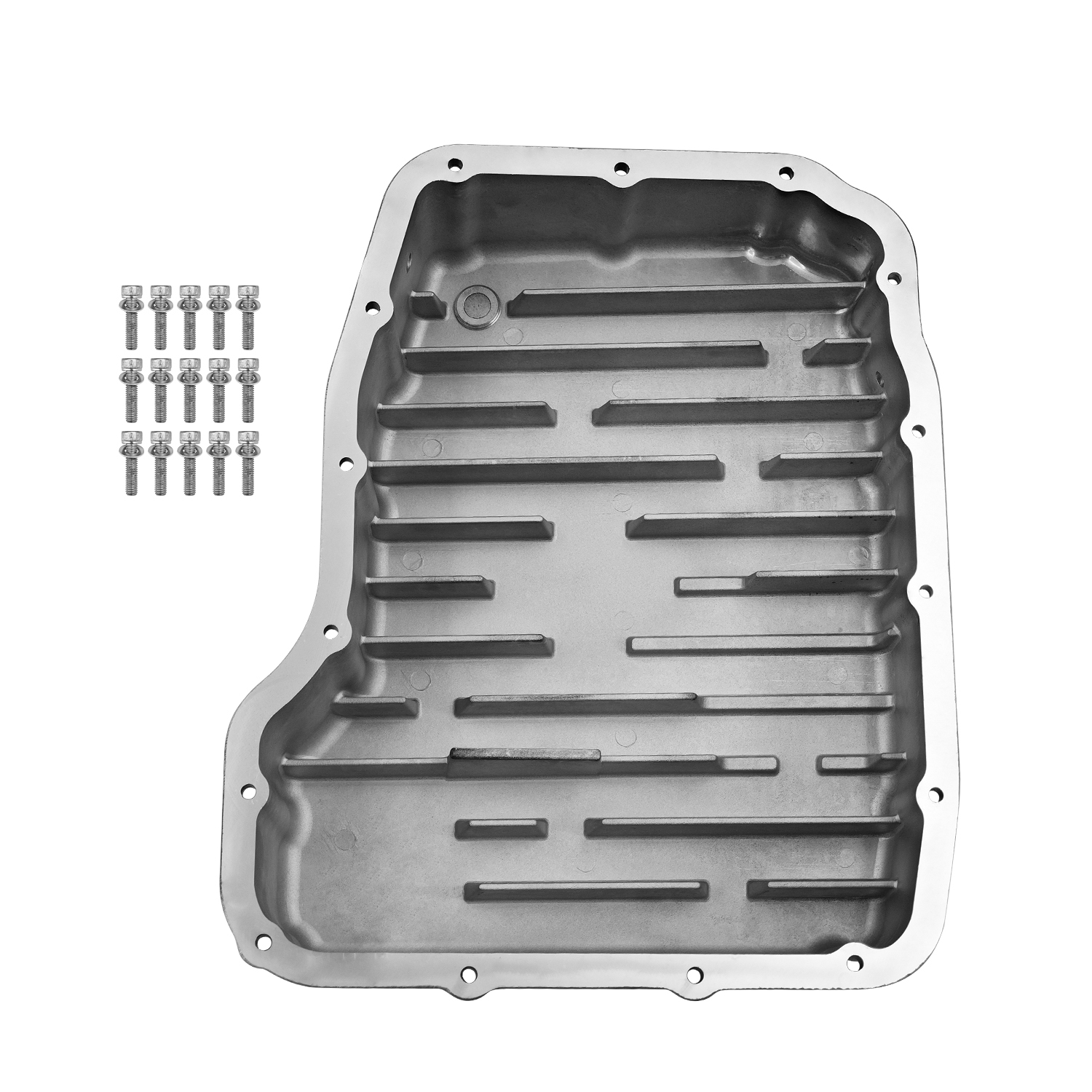 Heavy-Duty Transmission Oil Pan 68RFE Compatible with Dodge Ram 2500/3500 2007-2021 6.7L Transmission Pan