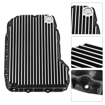 Heavy-Duty Transmission Oil Pan 68RFE Compatible with Dodge Ram 2500/3500 2007-2021 6.7L Transmission Pan