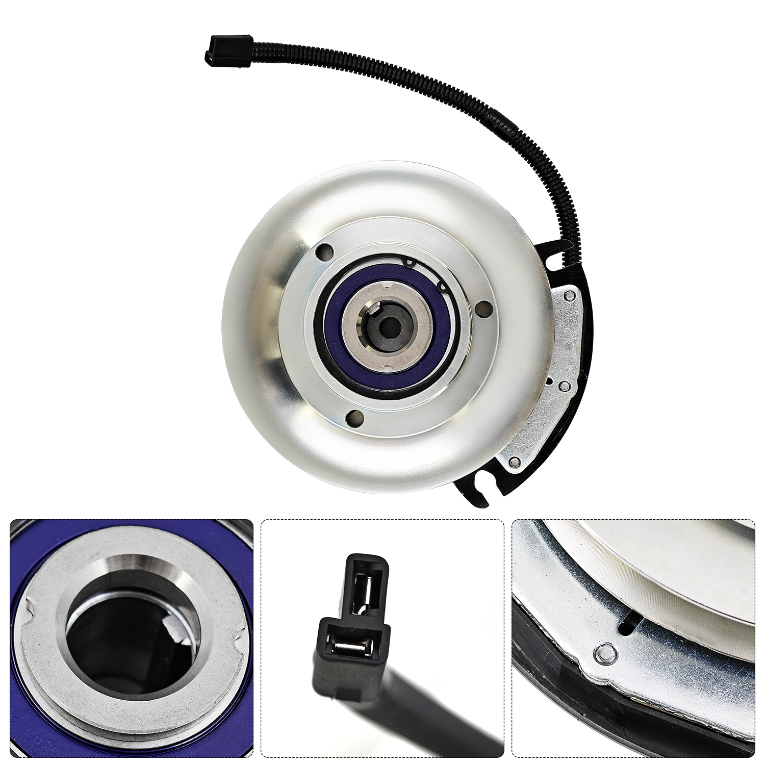 Electric PTO Clutch fit for Hustler Super Z HyperDrive & Super 104 Models 929950 / 930024 / 930065 / 930875 / 931048 / 606936K