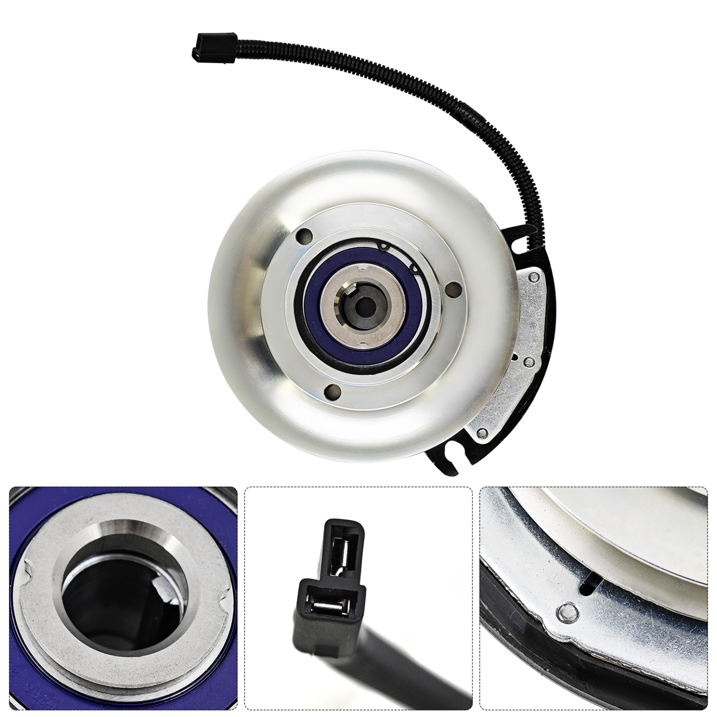 Electric PTO Clutch fit for Hustler Super Z HyperDrive & Super 104 Models 929950 / 930024 / 930065 / 930875 / 931048 / 606936K