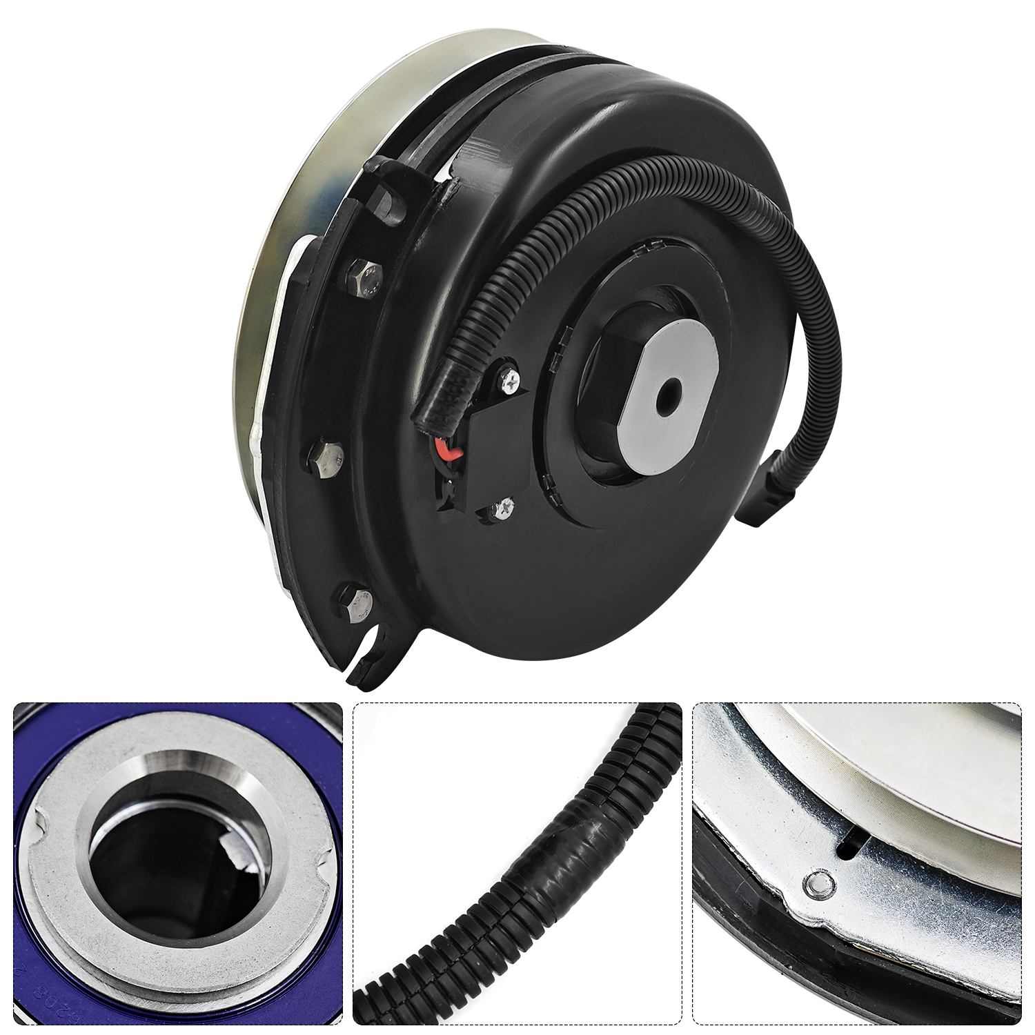 Electric PTO Clutch fit for Hustler Super Z HyperDrive & Super 104 Models 929950 / 930024 / 930065 / 930875 / 931048 / 606936K