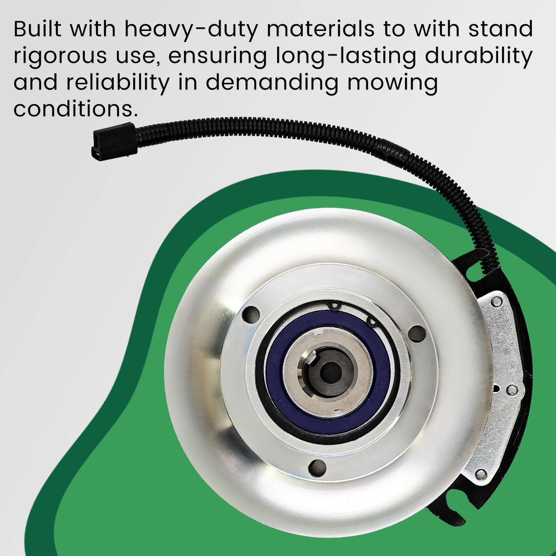 Electric PTO Clutch fit for Hustler Super Z HyperDrive & Super 104 Models 929950 / 930024 / 930065 / 930875 / 931048 / 606936K