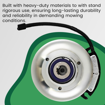 Electric PTO Clutch fit for Hustler Super Z HyperDrive & Super 104 Models 929950 / 930024 / 930065 / 930875 / 931048 / 606936K