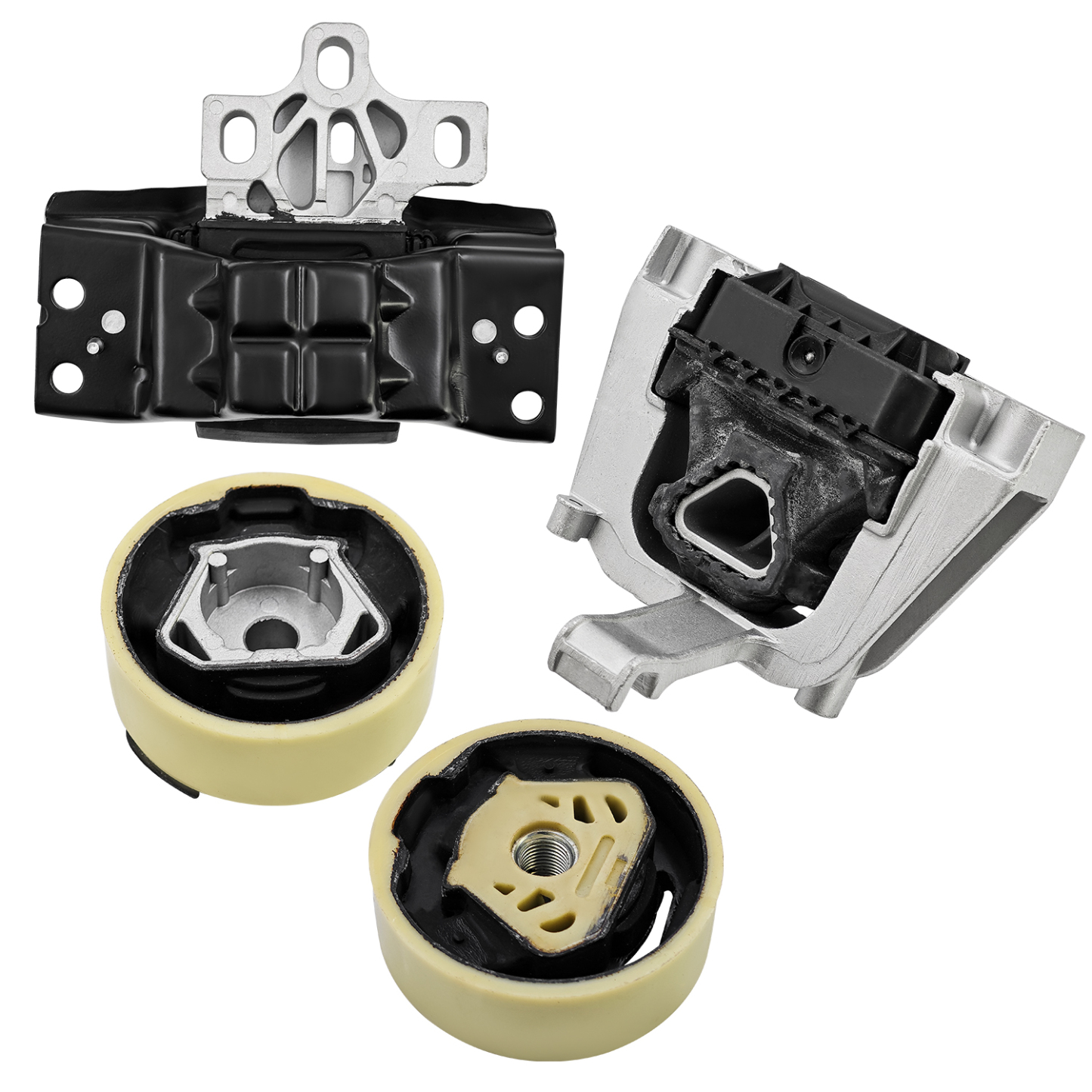 4Pcs Engine & Transmission Mount Kit for Volkswagen 2018-2023 Atlas, 2020-2023 Atlas Cross Sport