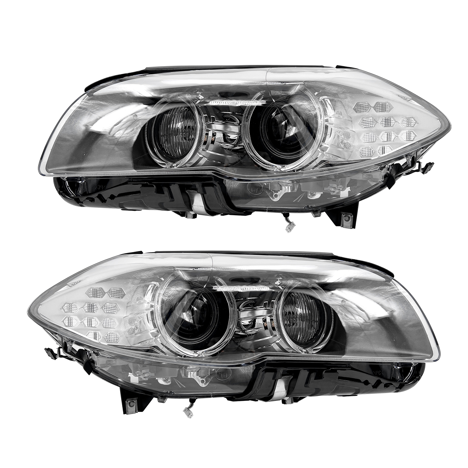1 Pair HID Xenon Headlight Assembly, Fits for BMW 5-Series 535i 528i 550i 2011-2013, Adaptive AFS W/TMS Control Module/Xenon Ballast/Bulb