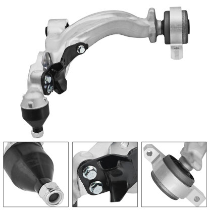  Front Lower & Upper Control Arm Kit for Infiniti M56/M37 2011-2013, M35h 2012-2013, Q70/Q70L 2015-2019 RWD