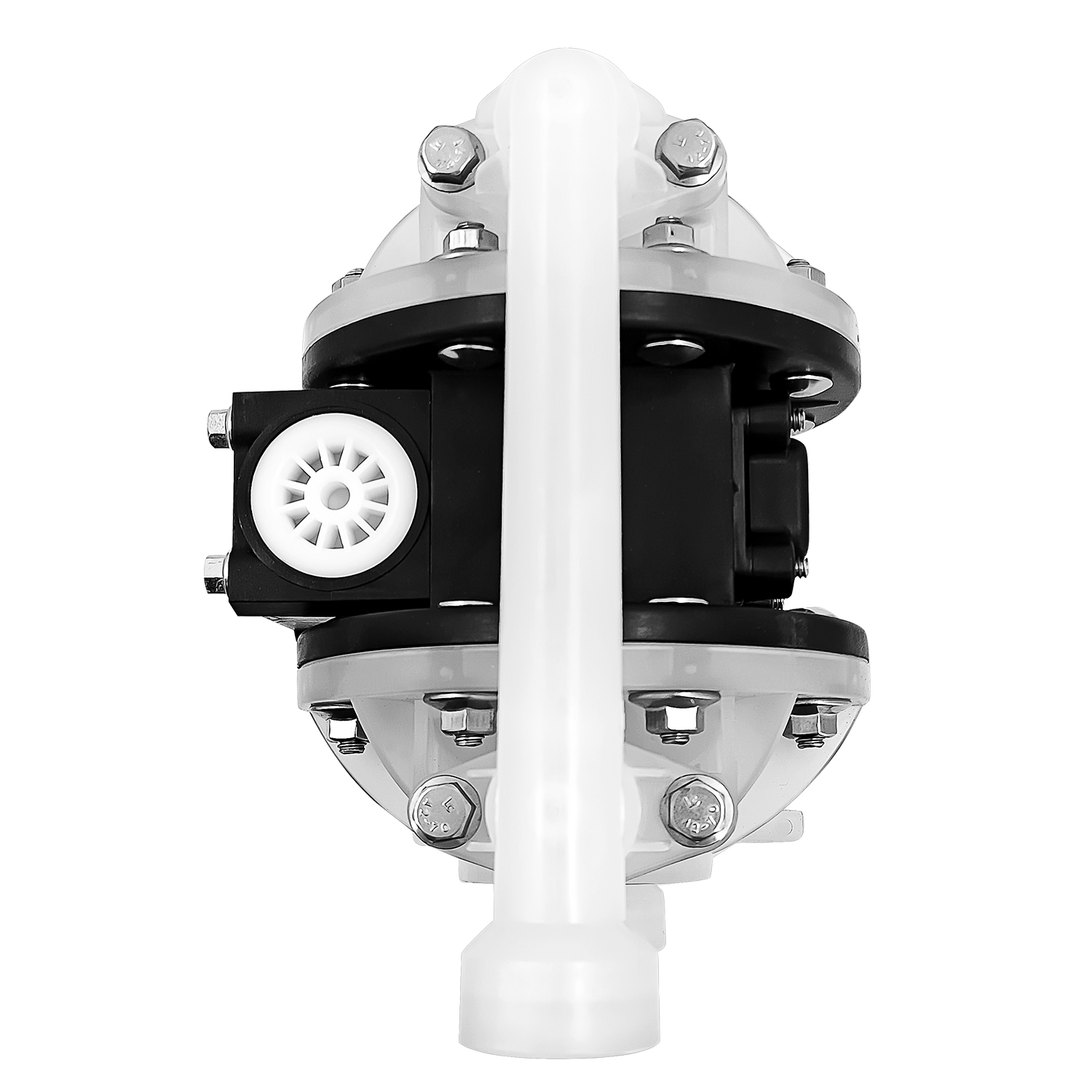 Single Double Diaphragm Pump for ARO Polypropylene PTFE, 15 gpm, 100 psi
