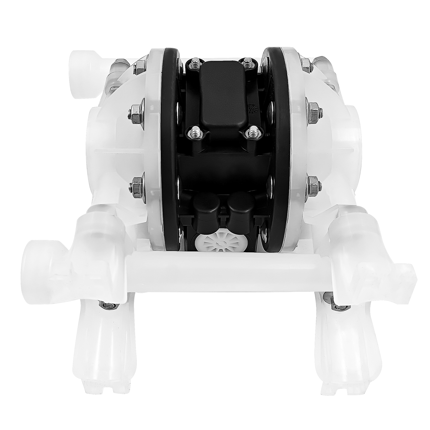Single Double Diaphragm Pump for ARO Polypropylene PTFE, 15 gpm, 100 psi