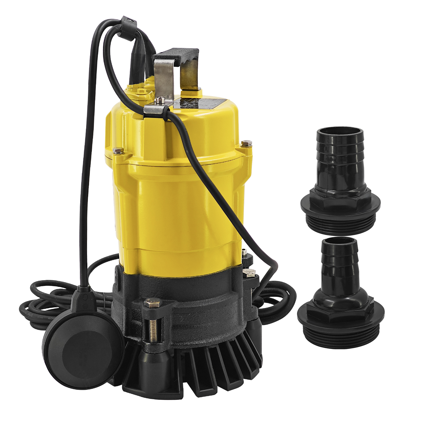 PSTF2 400 Submersible Pump w/Float Switch 1/2 HP 110V 2'' Dewatering Pump Effluent Pump for Wacker Neuson for Pool Basement Outdoor Pond Draining