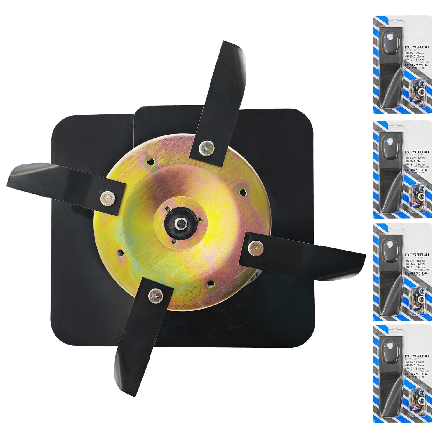 Hydraulic Flail Mower Brush Cutter Attachment for 1-2.0 Ton Mini Excavator Grass w/8 blades