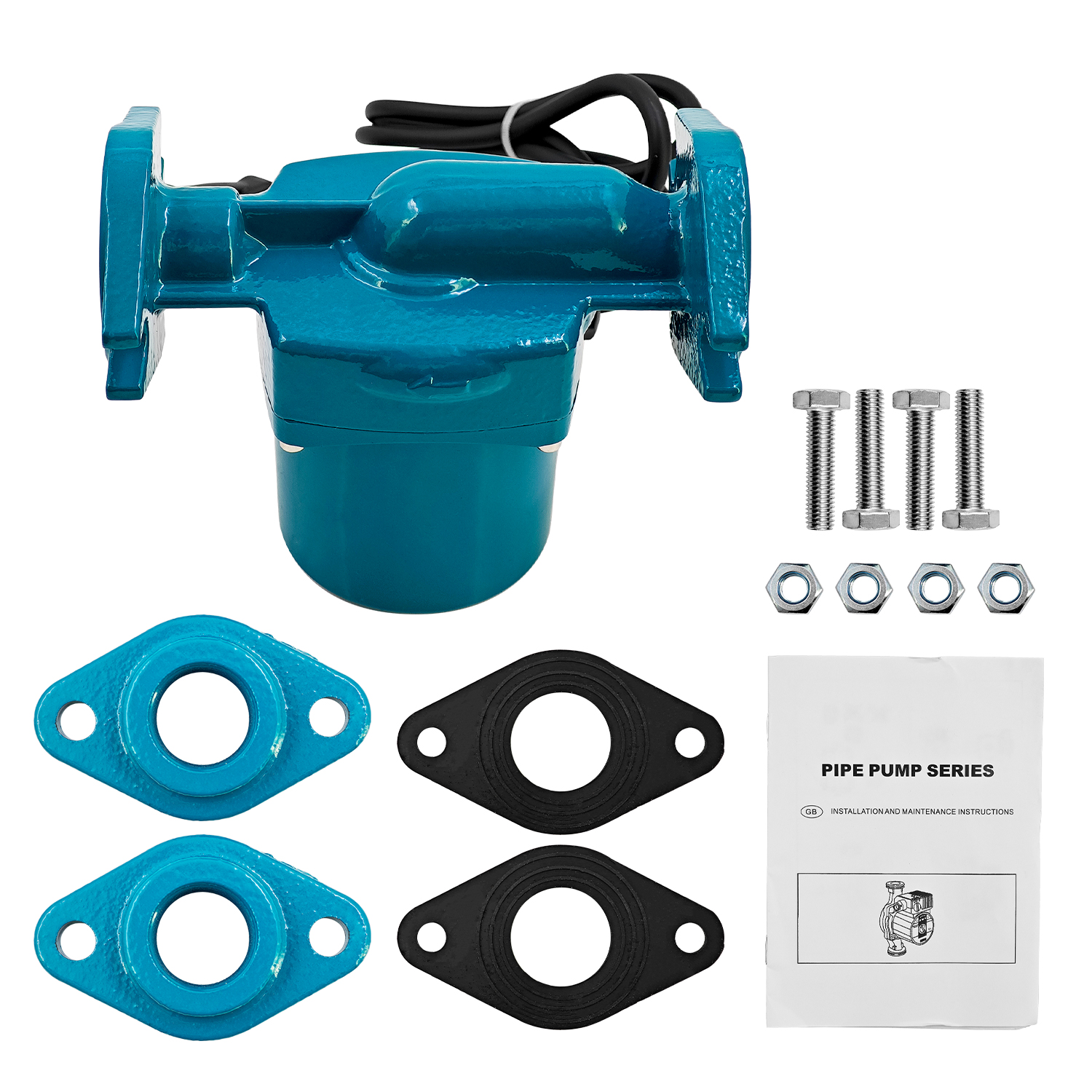 Circulating Pump 0-31 Gpm Flow Range 1/8 hp Cast Iron Cartridge 0011-BF4-J