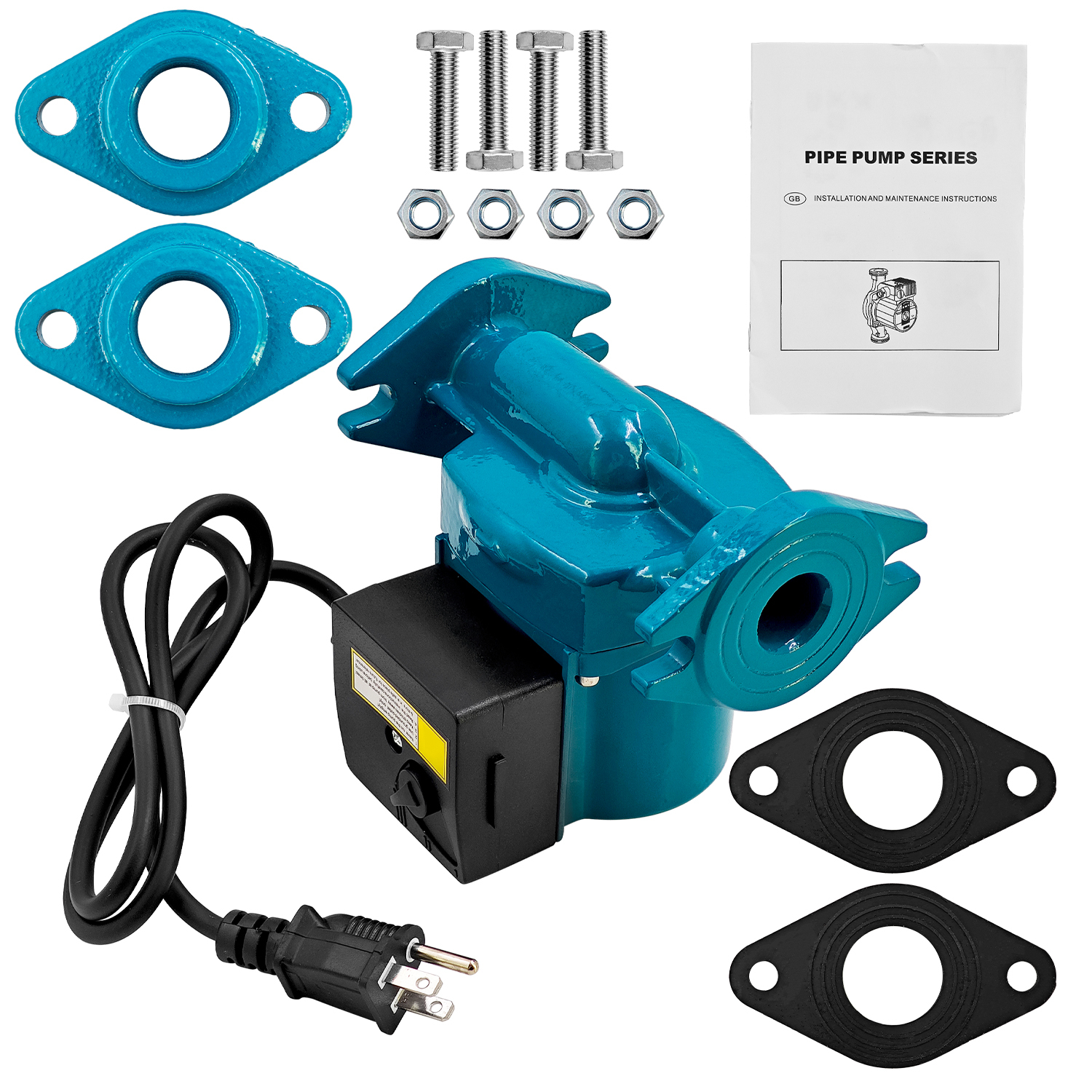 Circulating Pump 0-31 Gpm Flow Range 1/8 hp Cast Iron Cartridge 0011-BF4-J