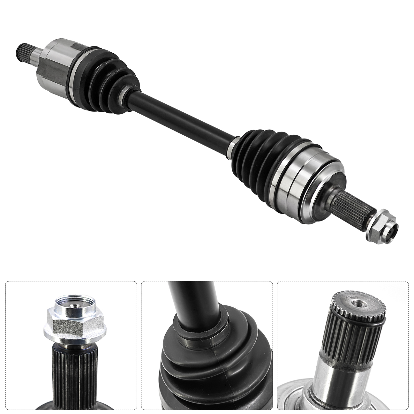 Front Left CV Axle Shaft Assembly 2.0L for Honda CR-V Hybrid 2023-2026 L4 