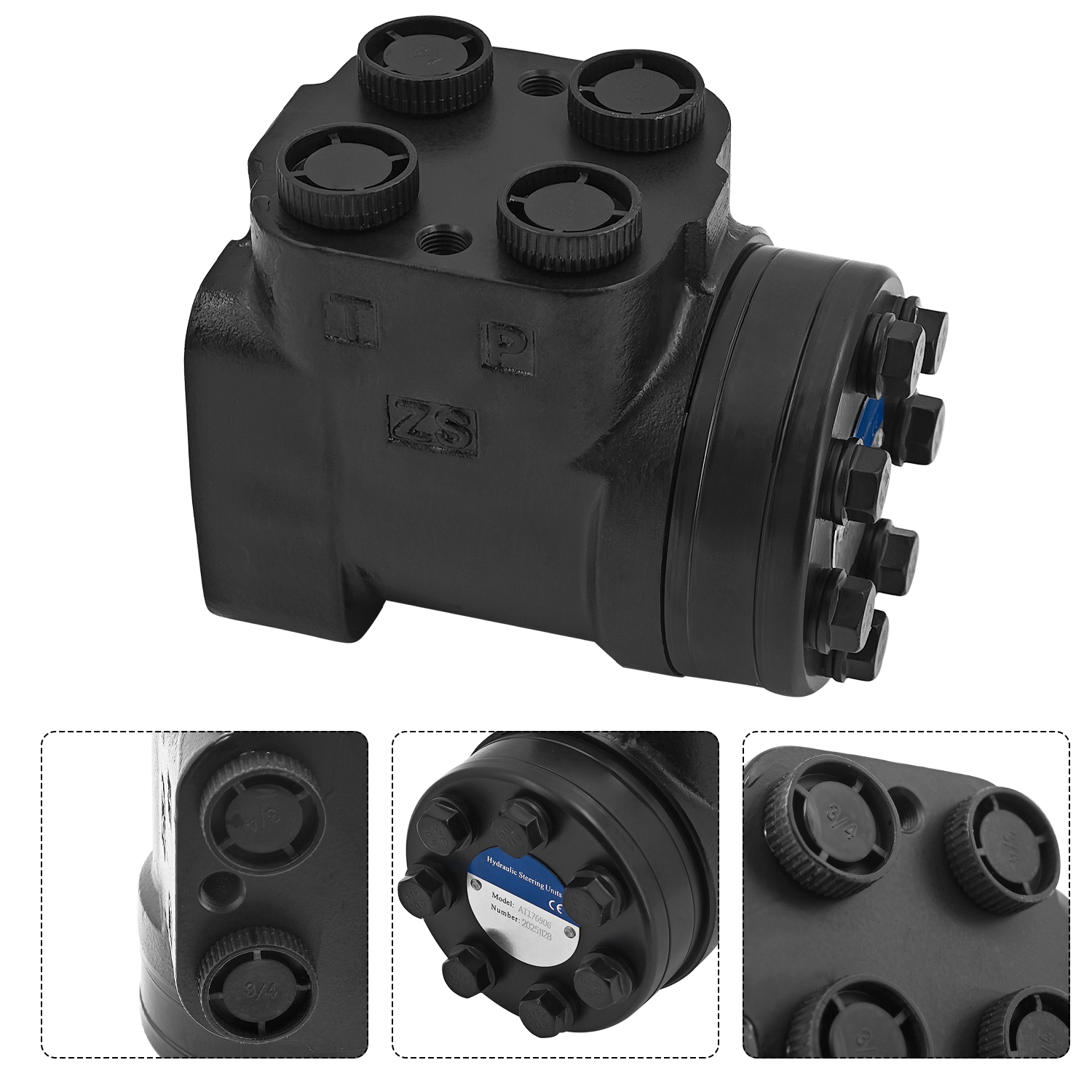 Hydrostatic Steering Control Valve for John Deere 2355 2550 2555 2750 2755 2950 2955