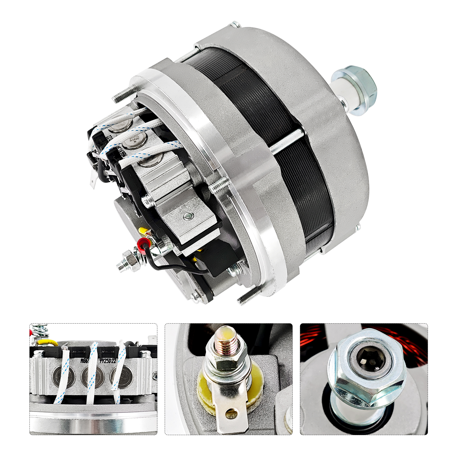 12V 60A Alternator Fits for Deutz Engine 2011 1011 1011F F3L1011 S-100 for Genie Lift S-60 S-65 S-80 S-85 S-105