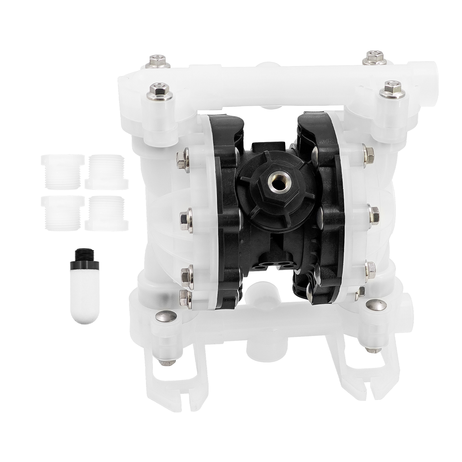 D52911 PTFE Diaphragm Pump for Husky 515 PP 1/2 in NPT Standard Pump PP Center Section Seats PTFE Balls