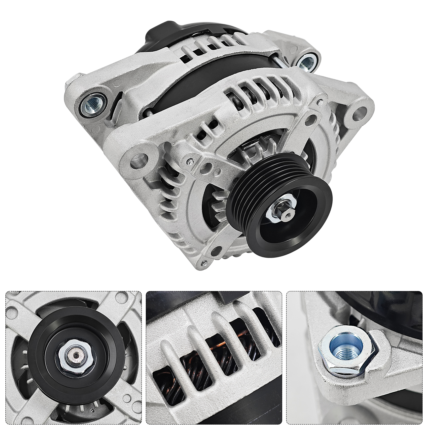 12V 160 Amp Alternator for Hyundai Genesis Sedan 3.8L 2009-2014