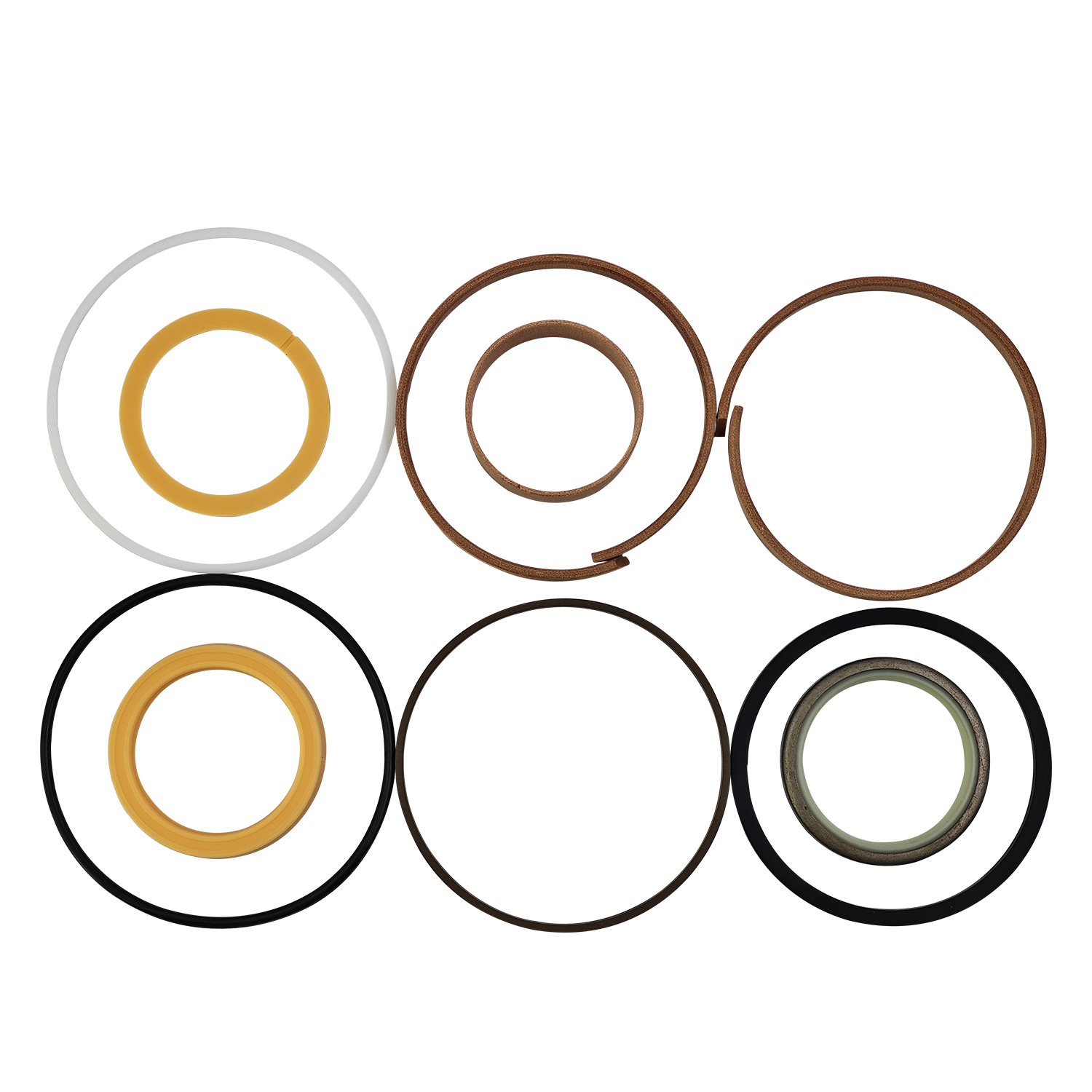 12Pcs Whole Machine Hydraulic Cylinder Seal Kit for Case 580B