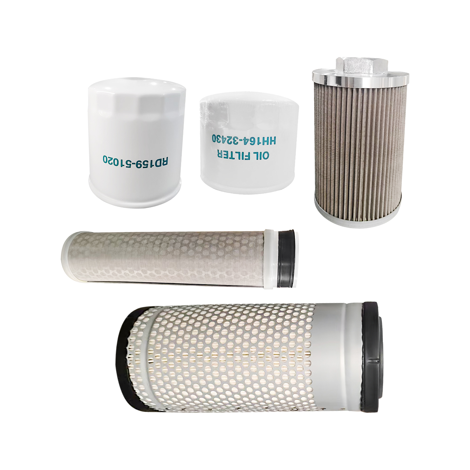 Maintenance Filter Kit Fits for Kubota KX040-4 Excavator