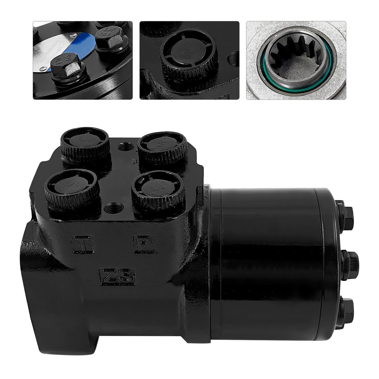  Steering Unit Orbital Valve Fits for JLG Skytrak Telehandler 6036 6042 10054, for Eaton 213-1013-001 201-1182