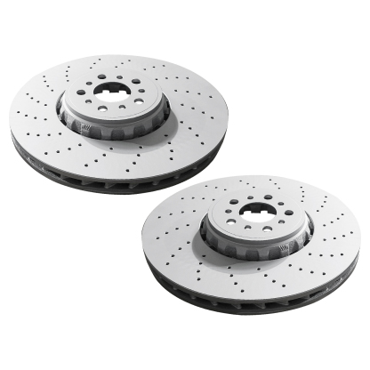 Pair Set 2 395mm Front Left & Right Brake Disc Rotors for BMW F97 X3 F98 X4 F95 X5 F96 X6