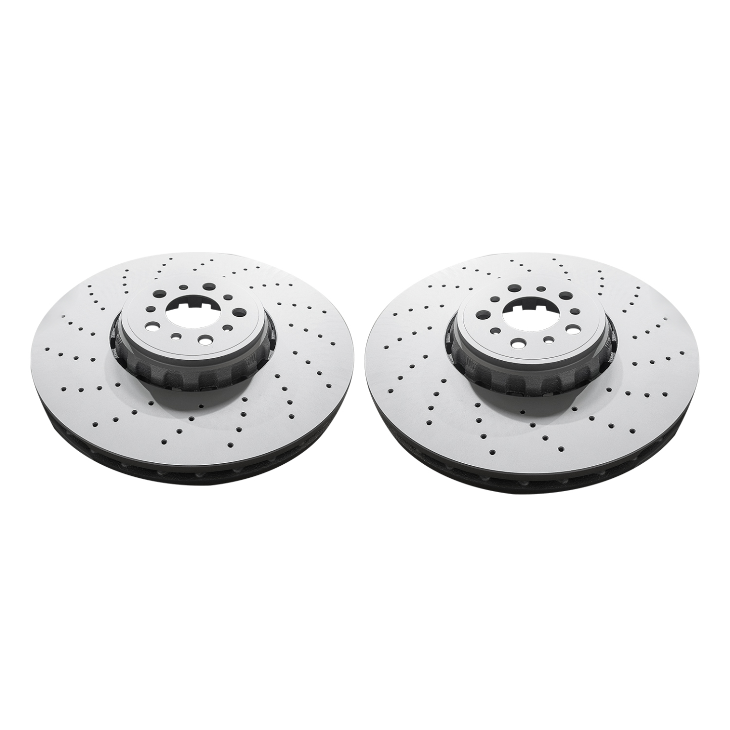 Pair Set 2 395mm Front Left & Right Brake Disc Rotors for BMW F97 X3 F98 X4 F95 X5 F96 X6