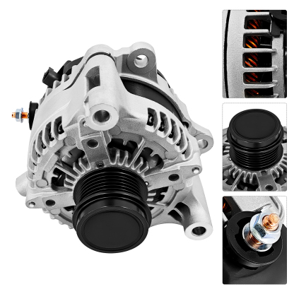 220A Alternator 12V Fits for Jeep 3.6L Gladiator 2020-2023 with Wrangler 2018-2023