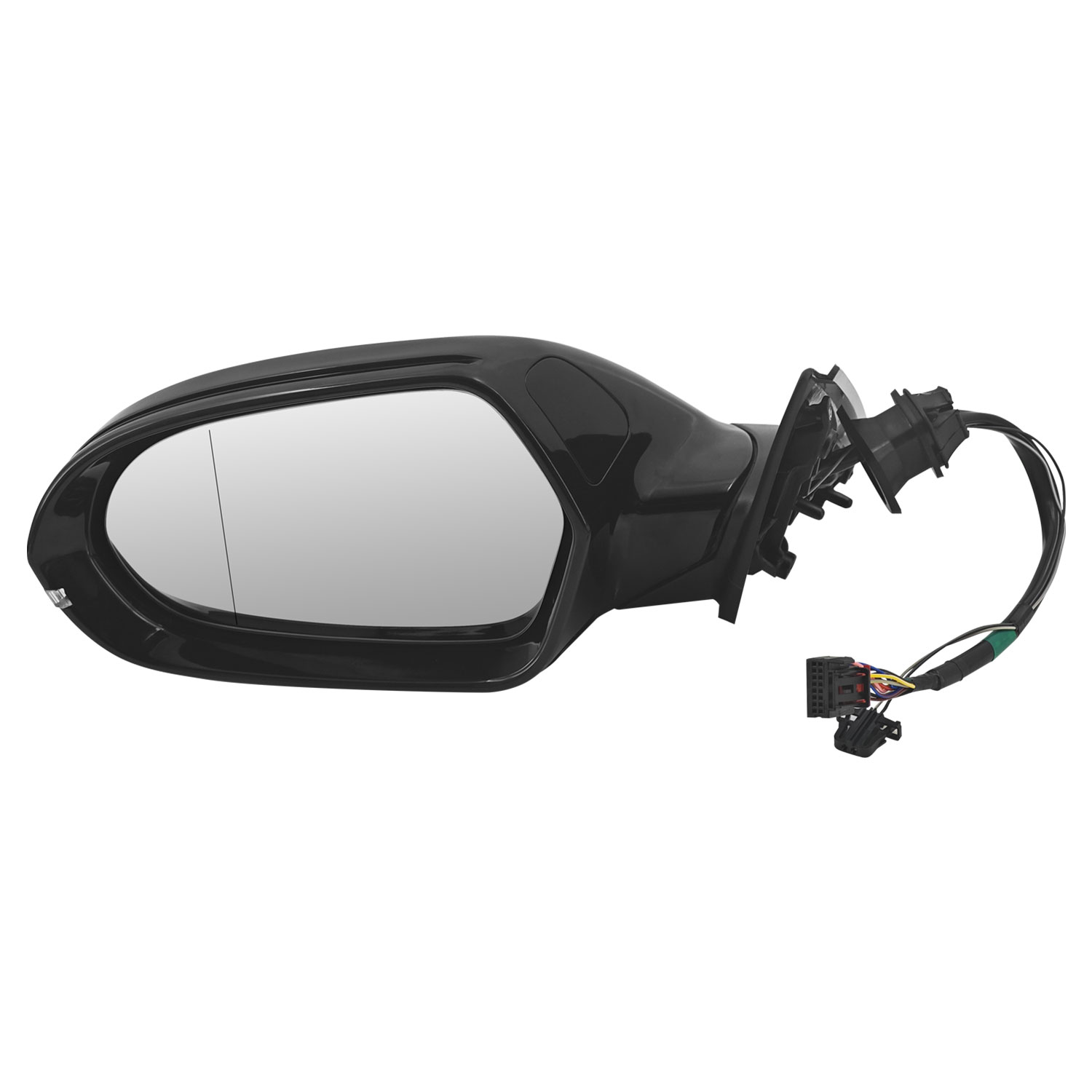 Left Driver Side Power Mirror for Audi A6 S6 2013-2018, A6/A6 Quattro 2012 With LCA, Power Folding, Glass Heated, Turn Signal Light, Memory Function