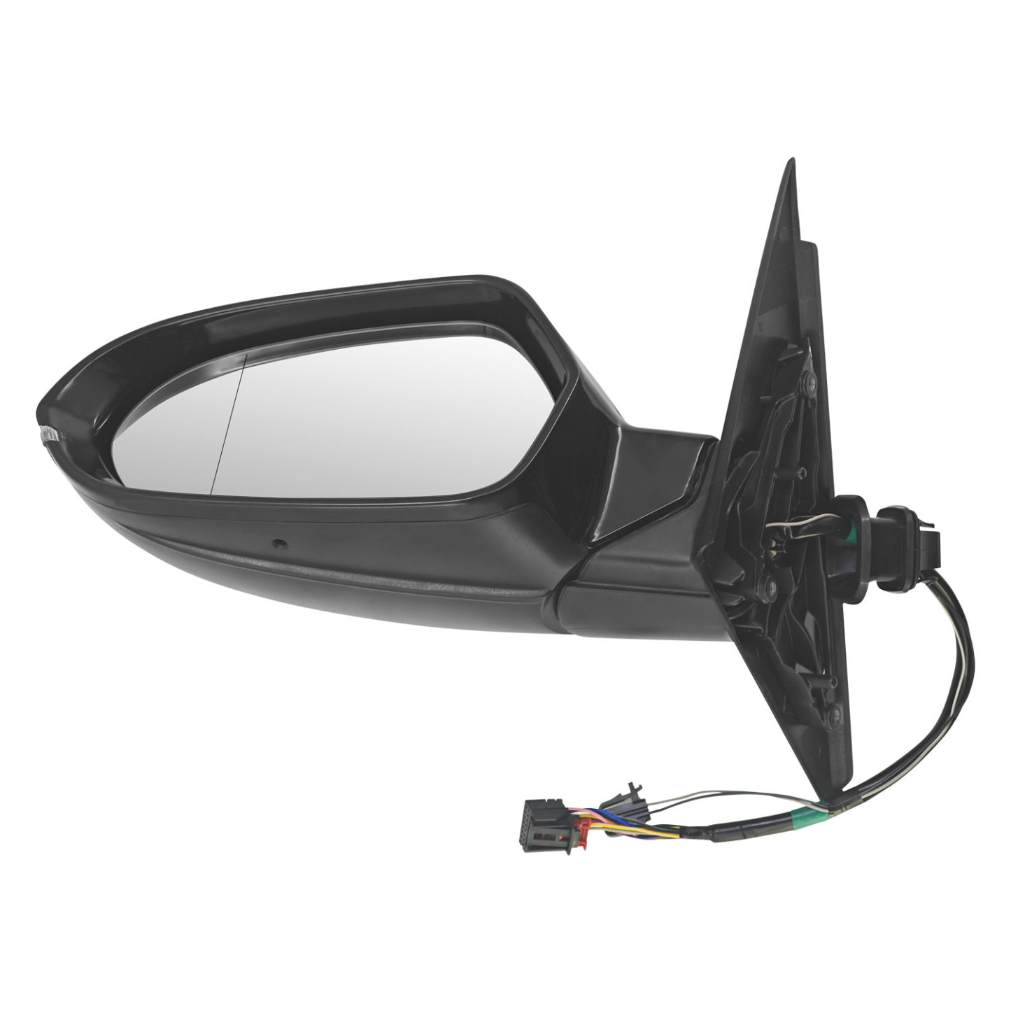 Left Driver Side Power Mirror for Audi A6 S6 2013-2018, A6/A6 Quattro 2012 With LCA, Power Folding, Glass Heated, Turn Signal Light, Memory Function