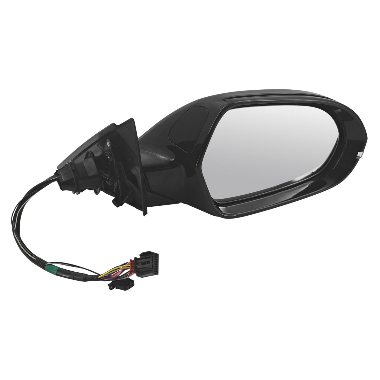 Right Passenger Side Power Mirror for Audi A6 S6 2013-2018, A6/A6 Quattro 2012 With LCA, Power Folding, Glass Heated, Turn Signal Light, Memory Function