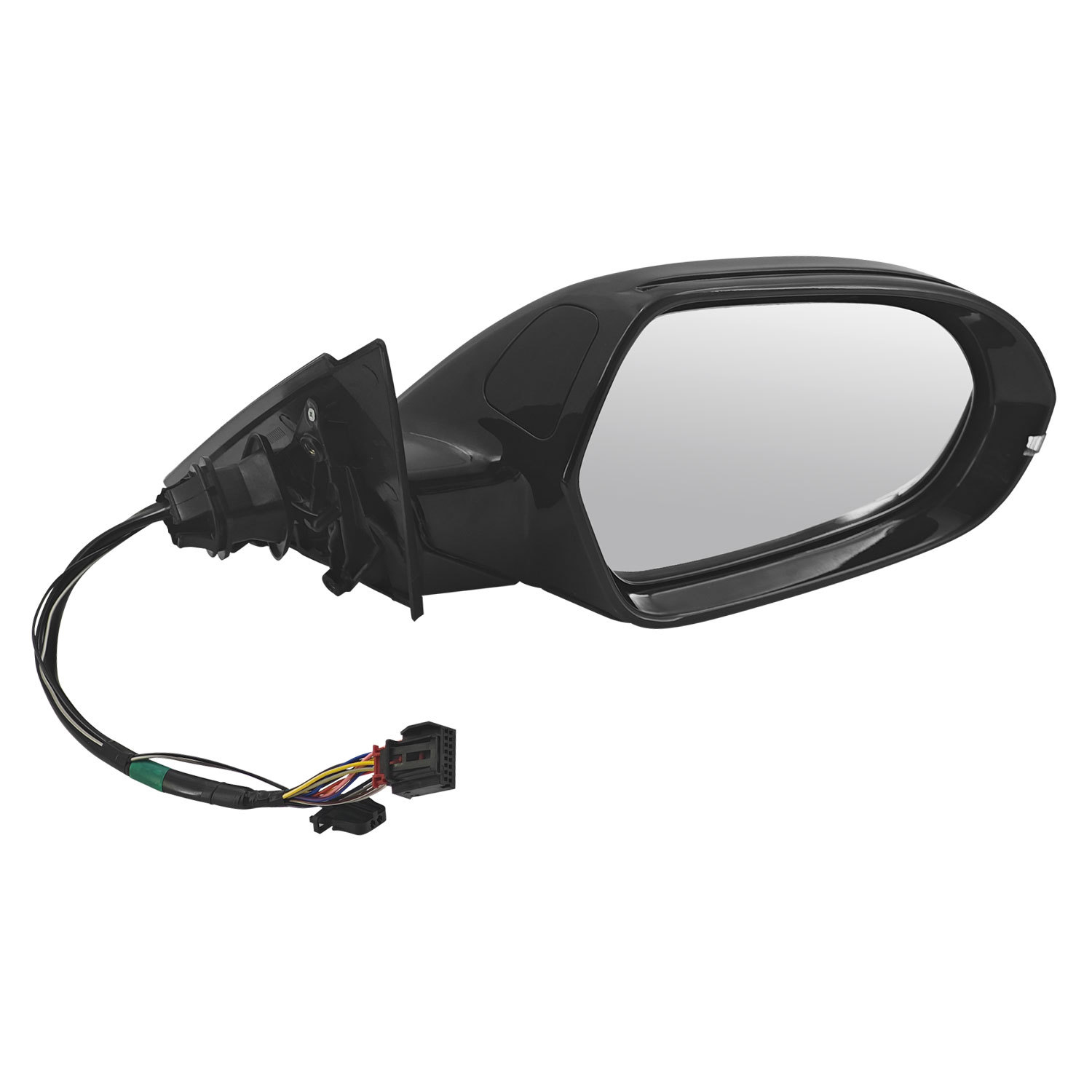 Right Passenger Side Power Mirror for Audi A6 S6 2013-2018, A6/A6 Quattro 2012 With LCA, Power Folding, Glass Heated, Turn Signal Light, Memory Function
