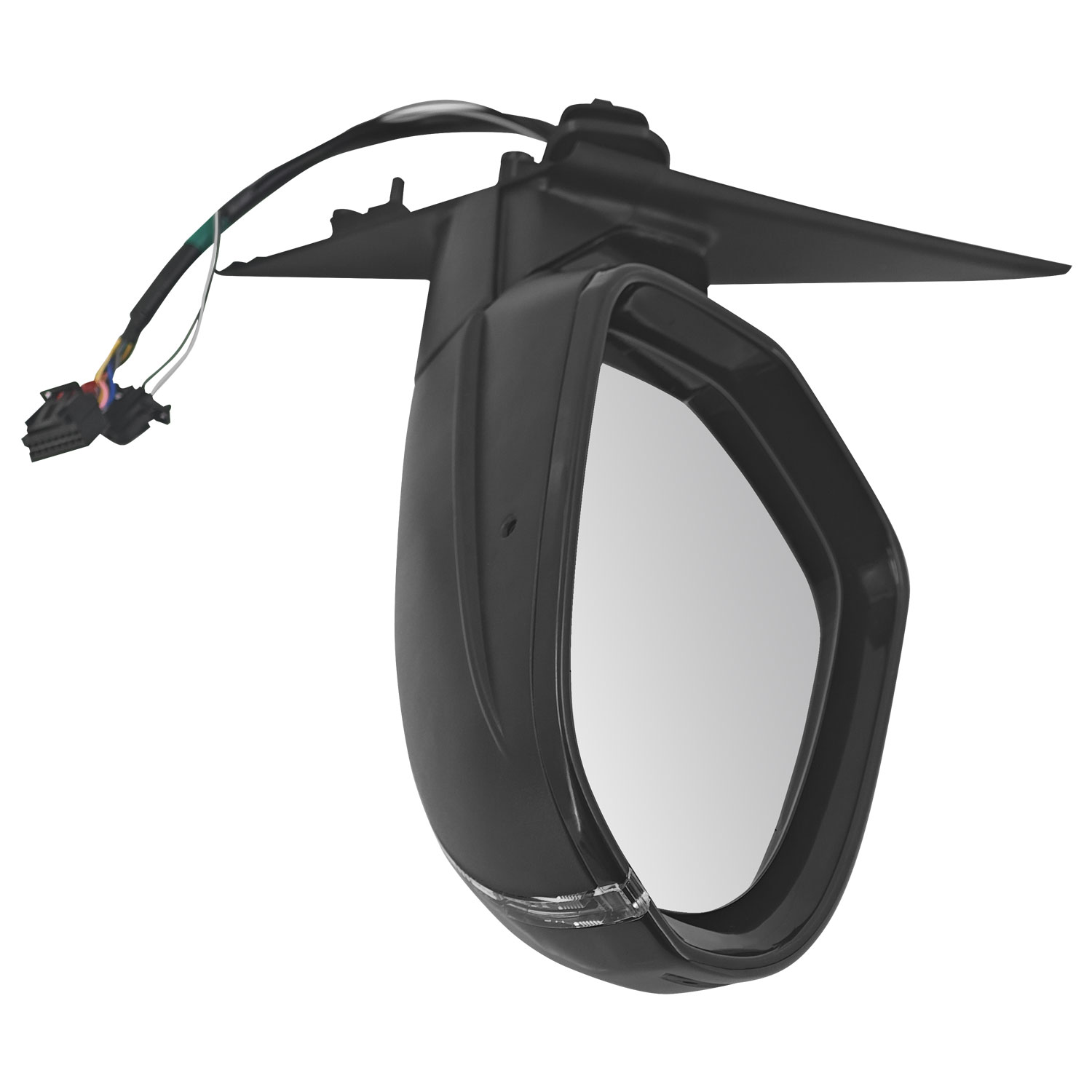 Right Passenger Side Power Mirror for Audi A6 S6 2013-2018, A6/A6 Quattro 2012 With LCA, Power Folding, Glass Heated, Turn Signal Light, Memory Function