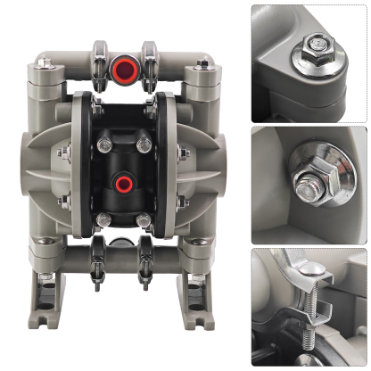 Polypropylene Santoprene Single Double Diaphragm Pump for ARO Diaphragm Pump for Ingersoll Rand Air Compressor, 13 gpm, 100 psi