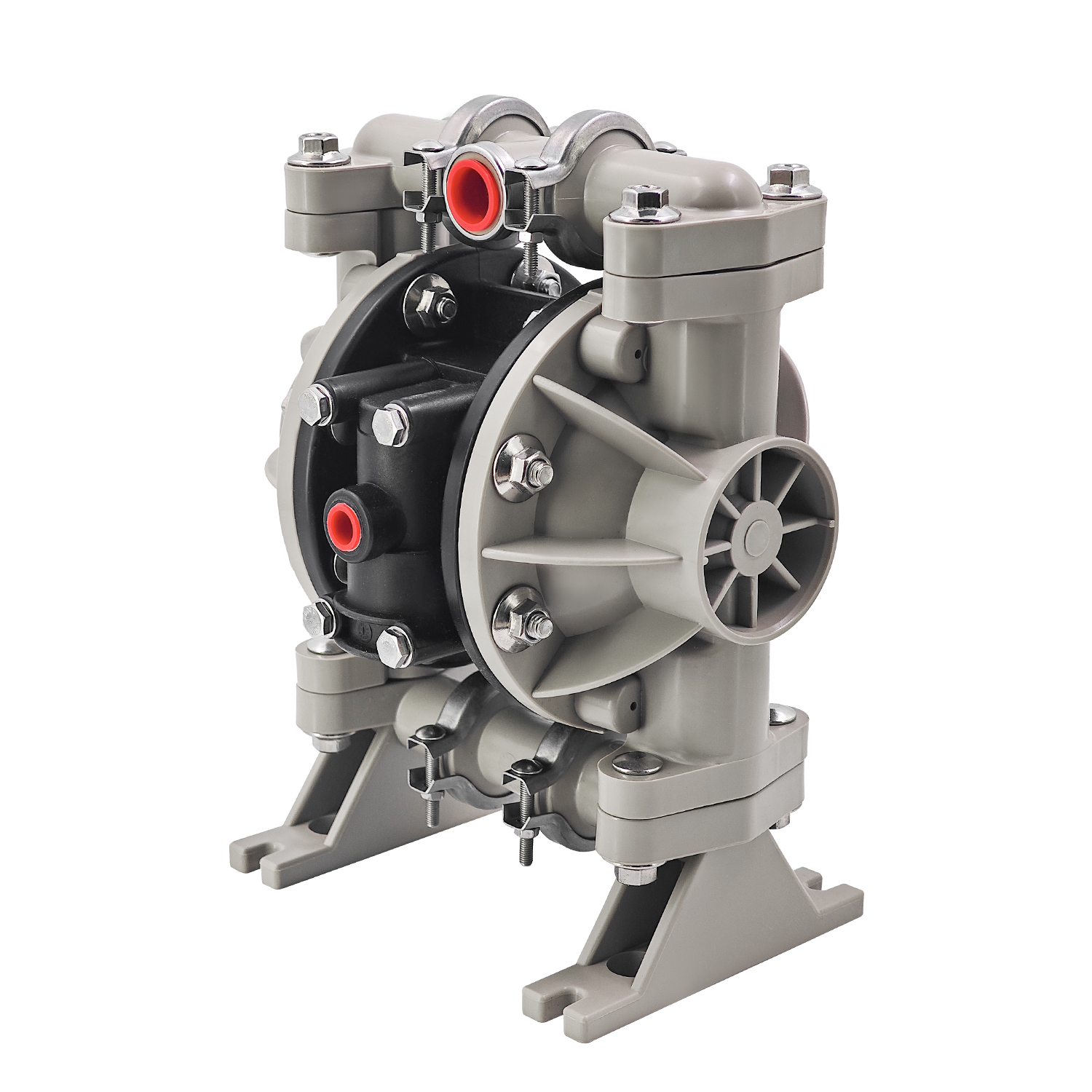 Polypropylene Santoprene Single Double Diaphragm Pump for ARO Diaphragm Pump for Ingersoll Rand Air Compressor, 13 gpm, 100 psi