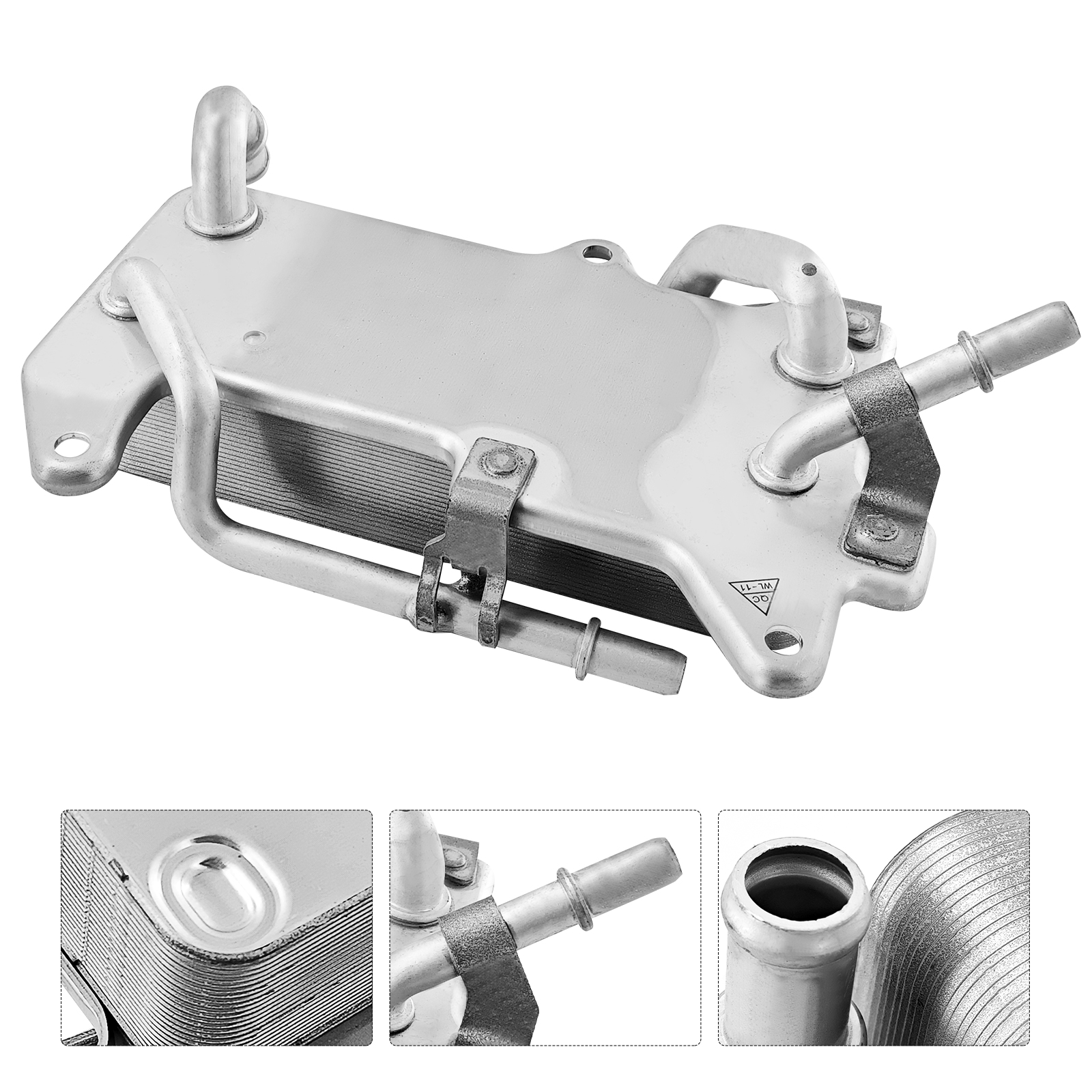 Transmission Oil Cooler for Audi A8 Q7 Q8 RS5 RS6 RS7 RSQ8 S4 S5 S6 S7 S8 SQ5 SQ7 SQ8 2017-2025 3.0L 4.0L 2.0L 2.9L