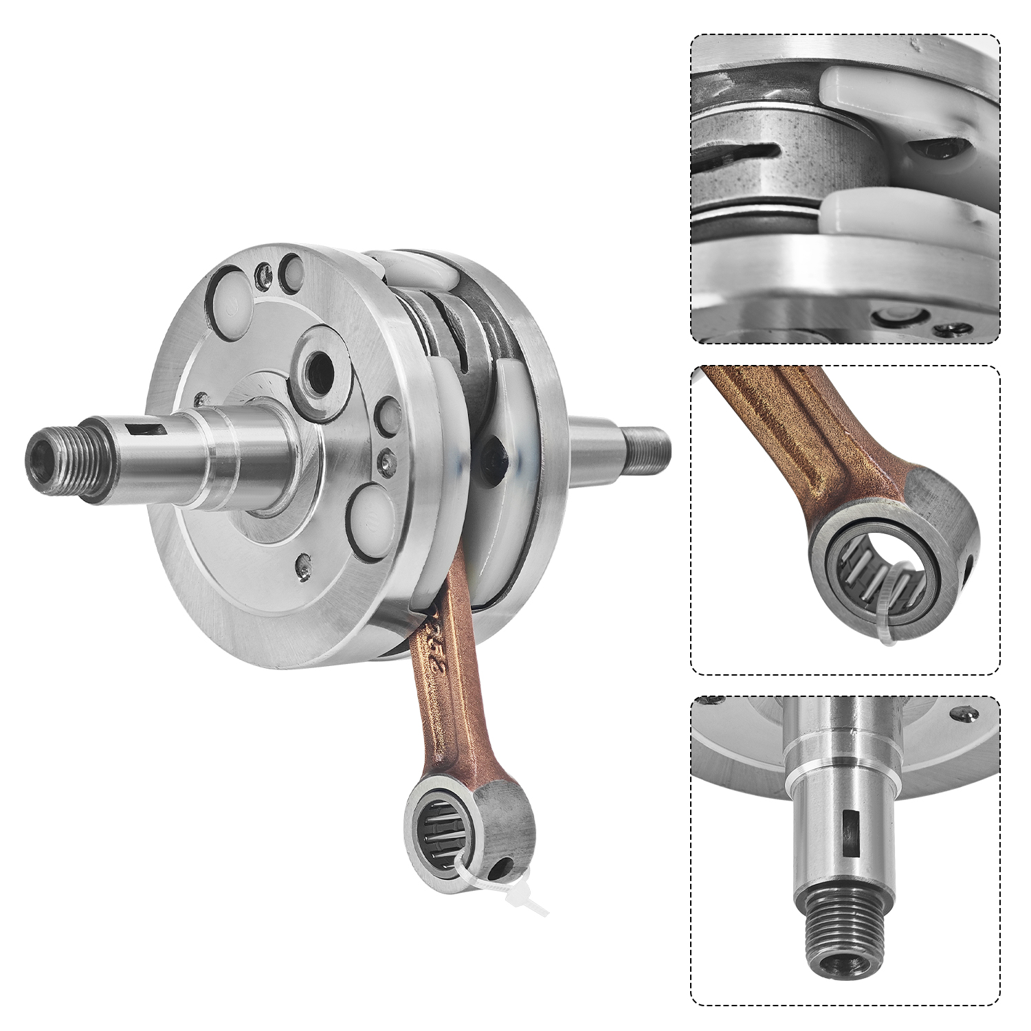 Crankshaft Assembly Compatible with KTM 85SX, for Husqvarna TC85, for GAS GAS 17/14 19/16 MC85 2018-2024 