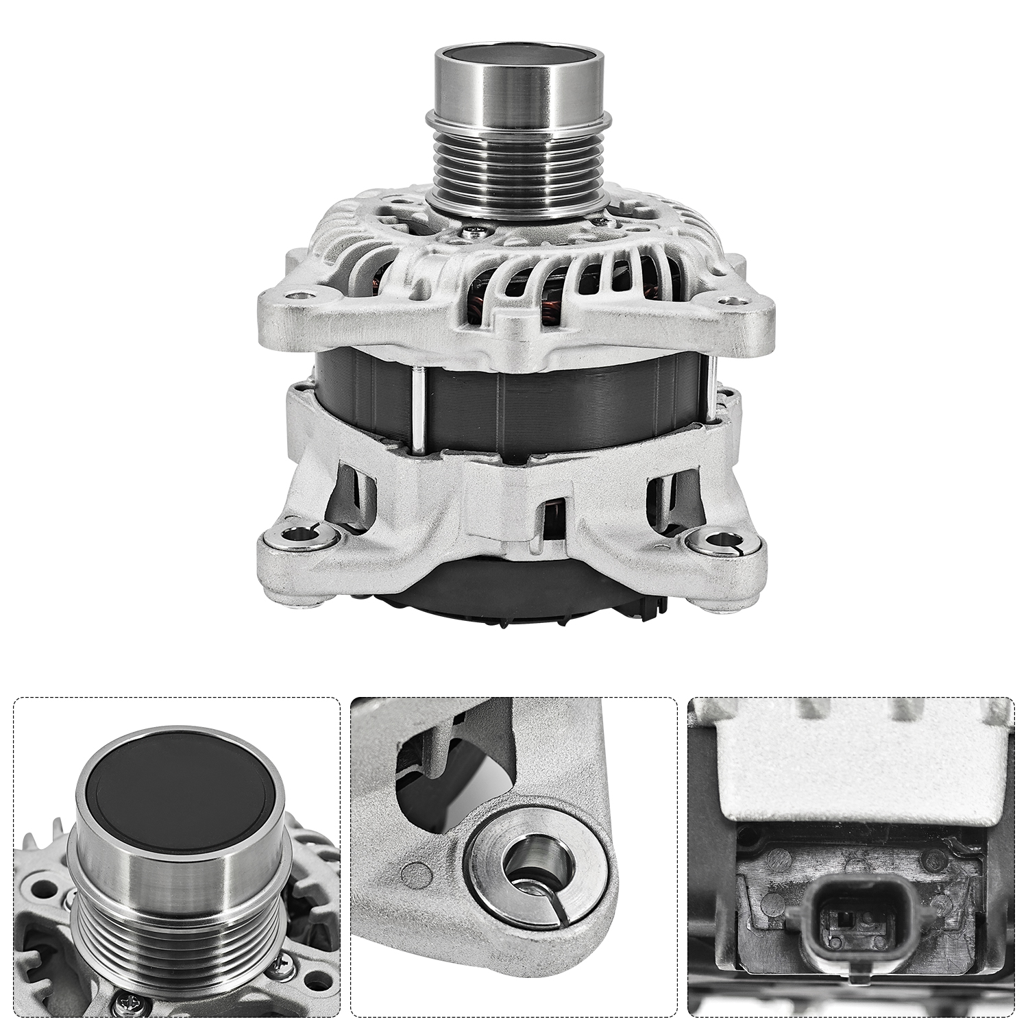 120A 12V Alternator for Nissan Kicks 1.6L 2017-2020