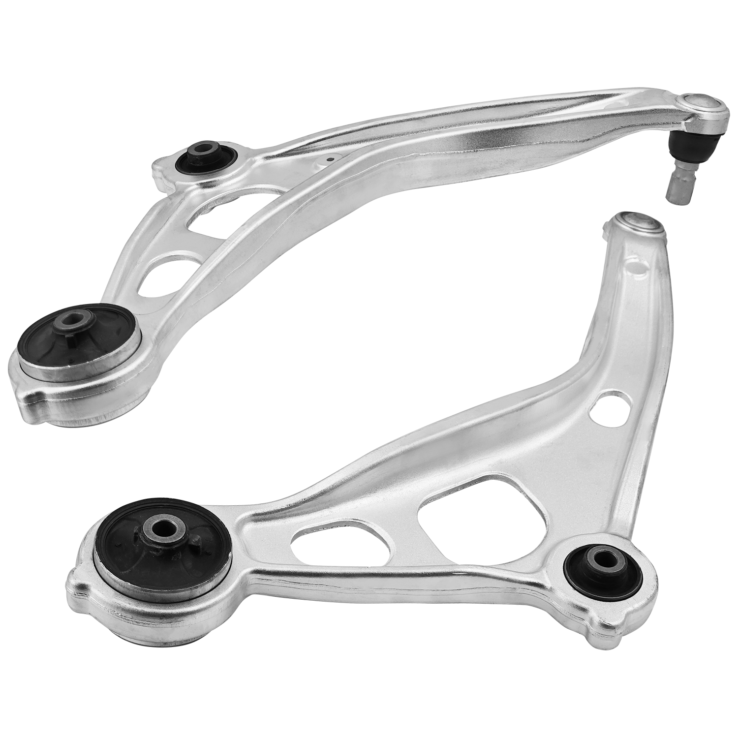 Front Left & Right Passenger Side Lower Control Arm w/Ball Joint Aluminum Fit for Nissan Pathfinder 2022-2025 3.5L Fit for Infiniti QX60 3.5L
