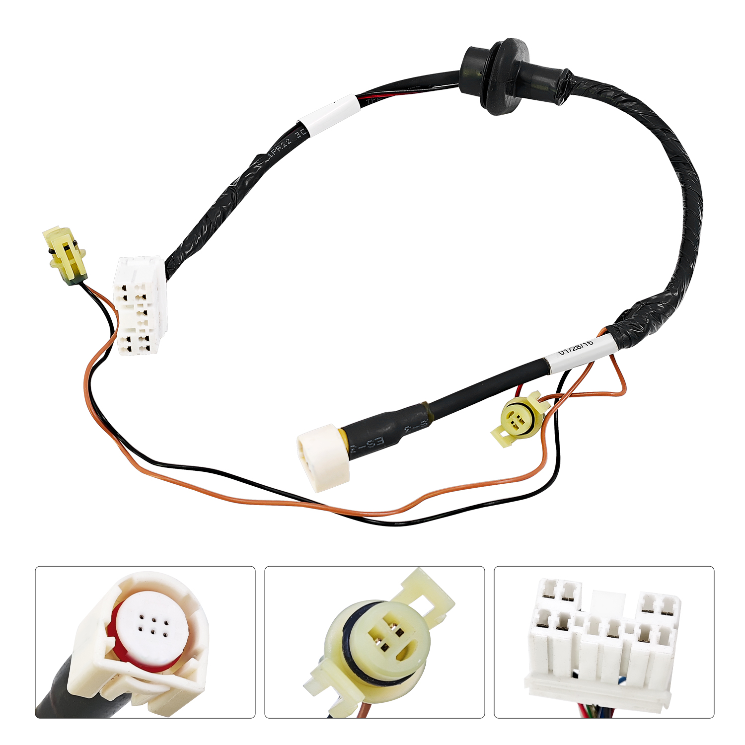 License Plate Light Wiring Harness Compatible with Jeep Grand Cherokee 2014 - 2016 